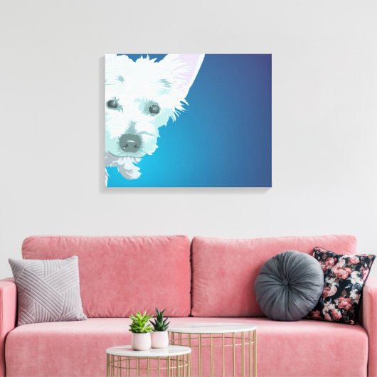 Archie Canvas Afdruk (Insitu (Woonkamer))
