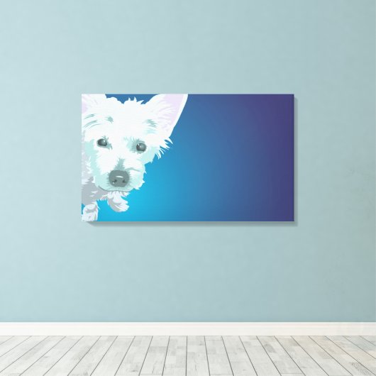 Archie Canvas Afdruk (Insitu (Houten vloer))