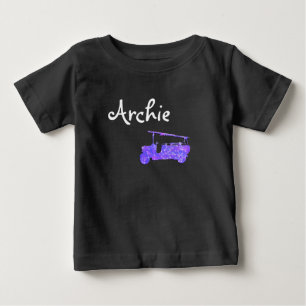 Archie Naam Met Blauwe Glans Brandweerwagen, 