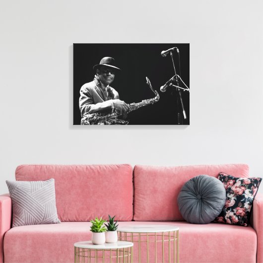 Archie Shepp 1 van P. Baud Banlieues 2010 C Canvas Afdruk (Insitu (Woonkamer))