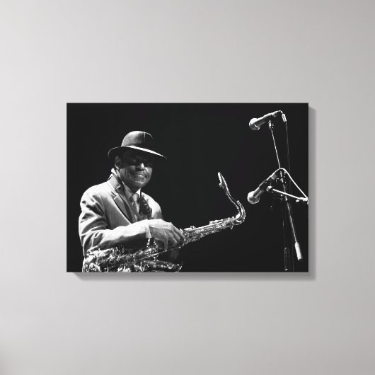 Archie Shepp 1 van P. Baud Banlieues 2010 C Canvas Afdruk (Voorkant)