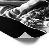 Archie Shepp 1 van P. Baud Banlieues Bleues 2010 P Poster (Hoek)