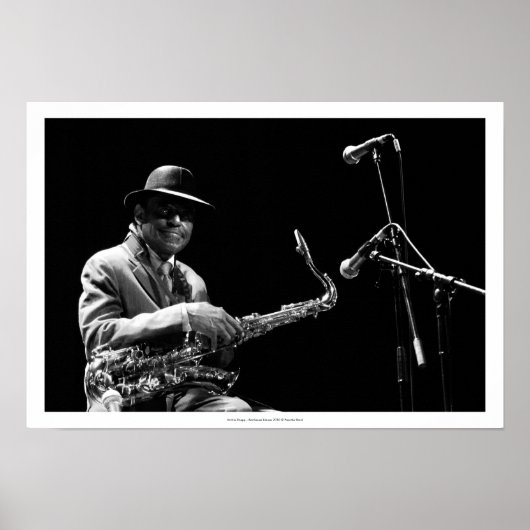 Archie Shepp 1 van P. Baud Banlieues Bleues 2010 P Poster (Voorkant)