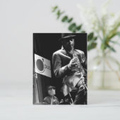 Archie Shepp 2 van P. Baud Banlieues Bleues 2010 Briefkaart (Staand voorkant)