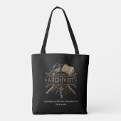 Archief – Bewaker van het verleden Tote Bag (Achterkant)