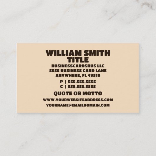 Archief Bibliotheek Archivist Visitekaartje (Achterkant)