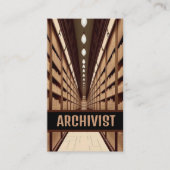 Archief Bibliotheek Archivist Visitekaartje (Voorkant)
