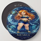 Archief Melkweg: Aquarius Beta Drager Ronde Button 6,0 Cm (Voorkant /achterkant)