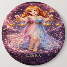 Archief Melkweg: Weegschaal Neon Harmonie Ronde Button 6,0 Cm