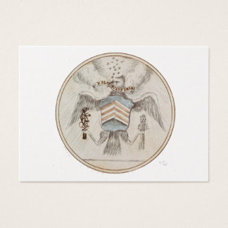 Archief Presidentiële Seal Schets Visitekaartjes