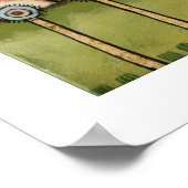 Archiefafdruk "Alles over de weg springen" Poster (Hoek)