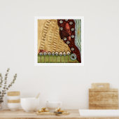 Archiefafdruk "Alles over de weg springen" Poster (Keuken)