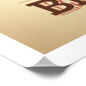 Archiefpapier - Alle blikken de Bean Art afdrukken Poster (Hoek)