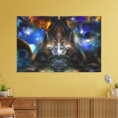 Archiefportaal Gewatteerd Canvas Afdruk (Insitu (Woonkamer))