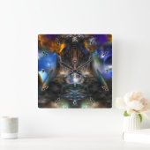 Archiefportaalwandklok Vierkante Klok (Huis)