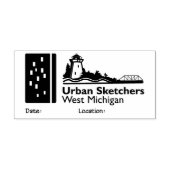 Archiefstempel Rubberstempel (Afrduk)