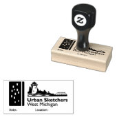 Archiefstempel Rubberstempel (Gestempeld)