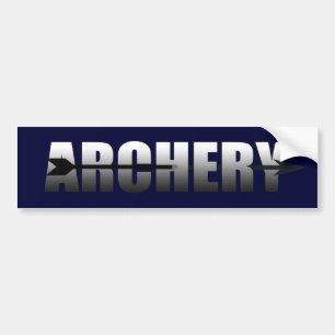Archiekgiften voor verslaafden van Bow en Arrow Bumpersticker