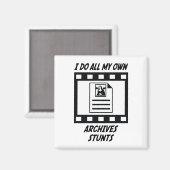 Archieven Stunts Magneet (Voorkant / Achterkant)