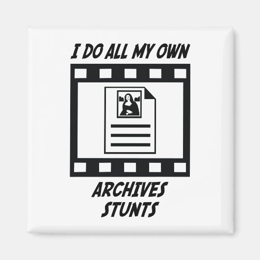 Archieven Stunts Magneet (Voorkant)