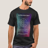 Archimedean Spiral T-shirt (Voorkant)