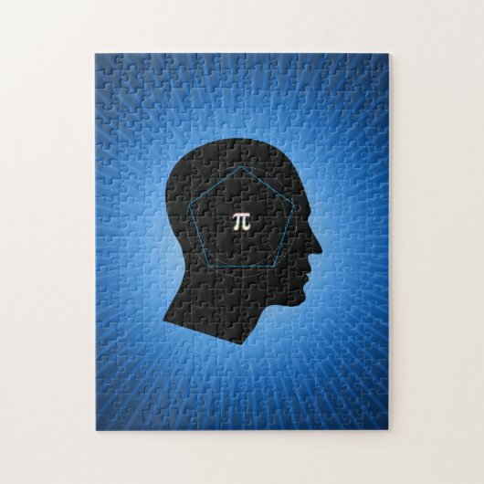 Archimedes' Approximatie van Pi | Puzzle Legpuzzel (Verticaal)