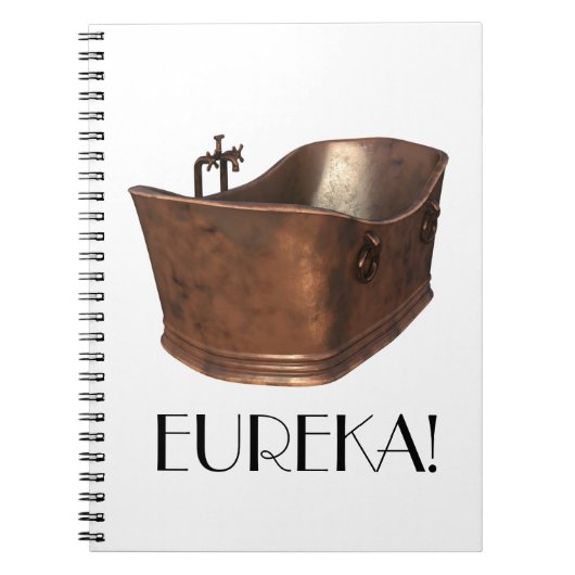 Archimedes Bathtub Notitieboek (Voorkant)