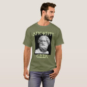 Archimedes de originele ANCIENTE GEEK T-shirt (Voorkant volledig)