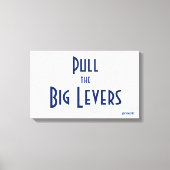 Archimedes Lever Motivatie Canvas Afdruk (Voorkant)