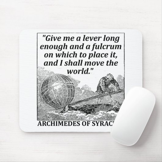 Archimedes Lever Muismat (Met muis)