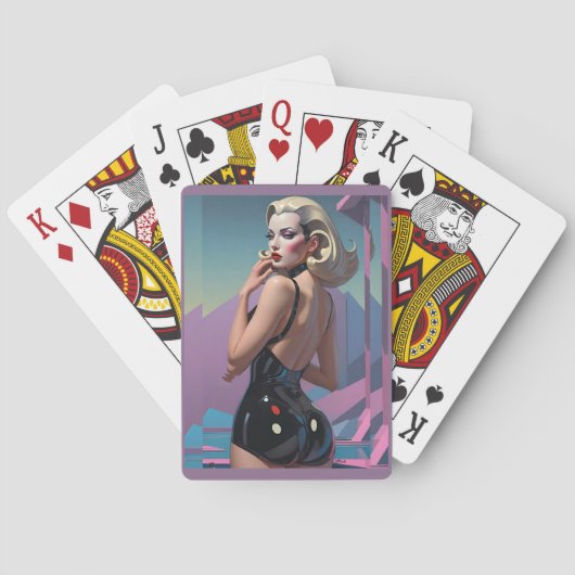 Archimedes' Principe van Drijfvermogen Geëxtrapole Pokerkaarten (Achterkant)