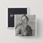 Archimedes Vierkante Button 5,1 Cm (Voorkant /achterkant)