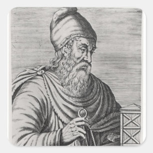Archimedes Vierkante Sticker