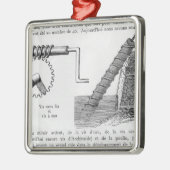 Archimedesschroef Metalen Ornament (Links)