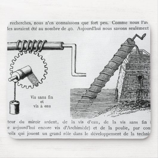 Archimedesschroef Muismat (Voorkant)
