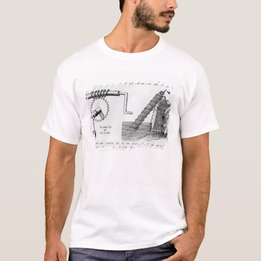 Archimedesschroef T-shirt (Voorkant)