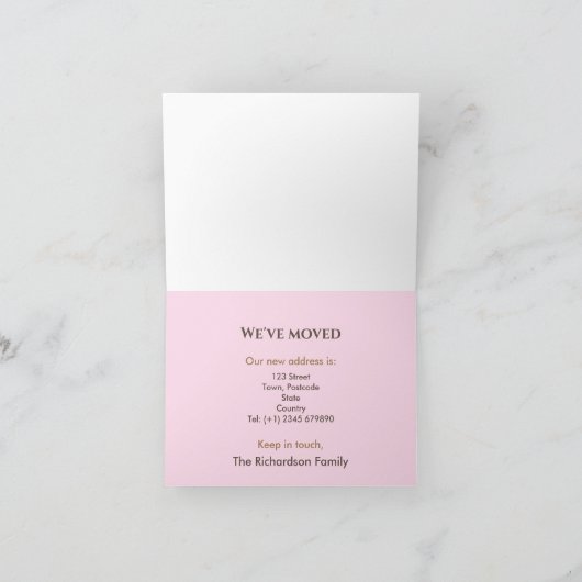 Arching Bridge New Home We hebben onze aankondigin Aankondiging (Binnen)