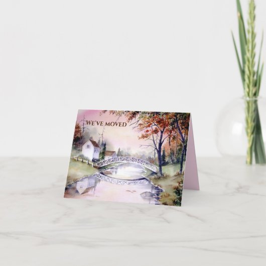 Arching Bridge New Home We hebben onze aankondigin Aankondiging (Voorkant)