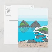 Archipel van Fernando de Noronha - Brazilië Briefkaart (Voorkant / Achterkant)