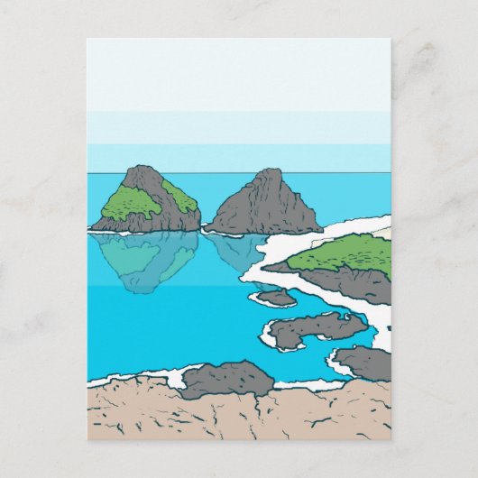 Archipel van Fernando de Noronha - Brazilië Briefkaart (Voorkant)