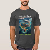 Archipelago Cluster Houtskool Heather T-shirt (Voorkant)