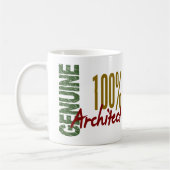 Architect 100% Echte Koffiemok (Links)