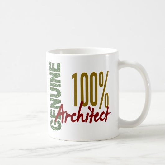 Architect 100% Echte Koffiemok (Rechts)