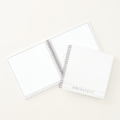 ARCHITECT 8.5" vierkant spiraalvormig Notitieboek  (Binnen)