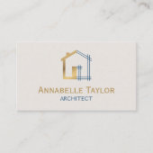 Architect Aannemer Woonhuis Visitekaartje (Voorkant)
