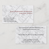 Architect Architecture Home Builder Visitekaartje (Voorkant / Achterkant)