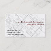 Architect Architecture Home Builder Visitekaartje (Voorkant)