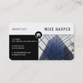 Architect | Architectuur Design zwart Visitekaartje (Voorkant)