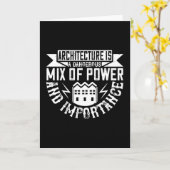 Architect - Architectuur Is Een Mix Kaart (Gele Bloem)