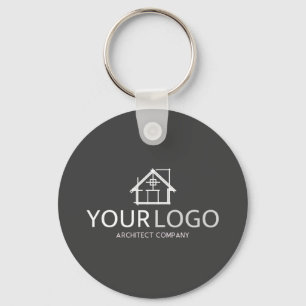 Architect Bedrijfs Opstart Business Logo Sleutelhanger